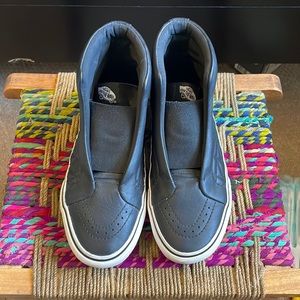 New Vans Karl lagerfeld platform high tops black size w 7.